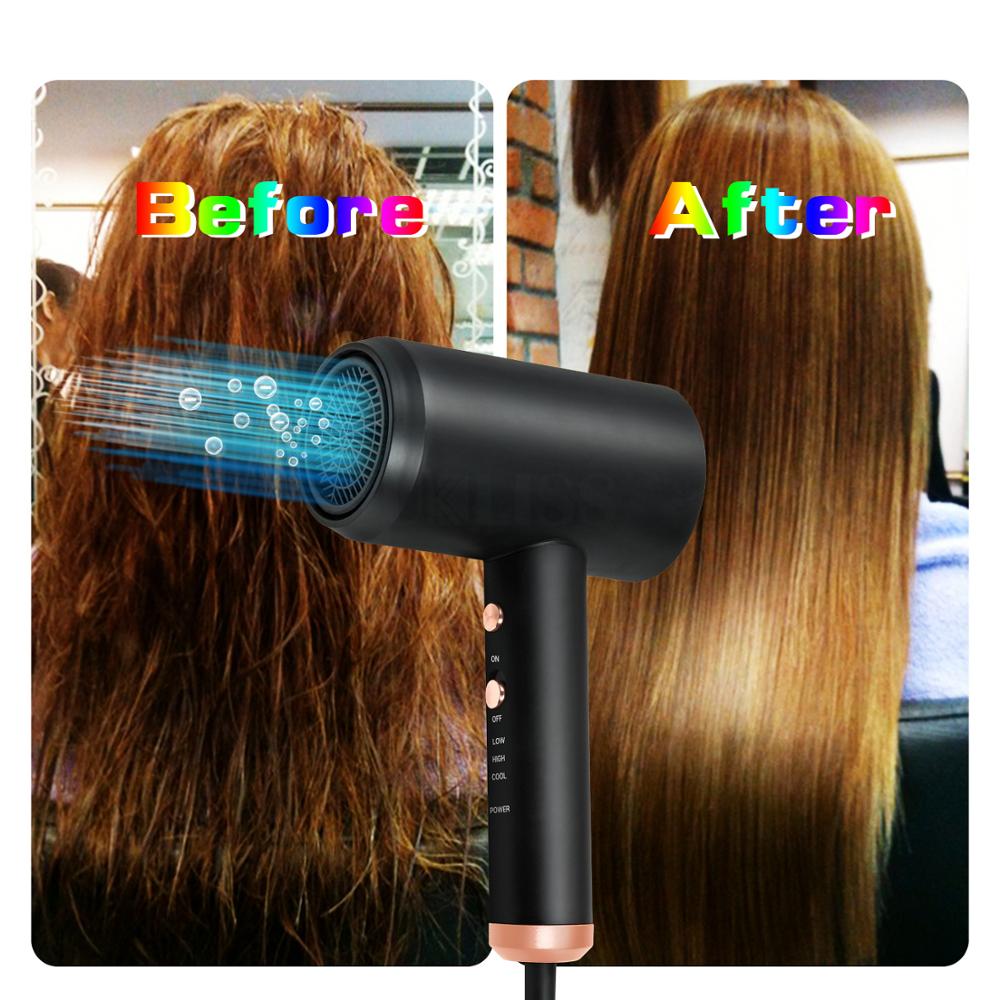Professionele Föhn Opvouwbare Föhn Styling Tool Met Diffuser Negatieve Ionen Functie Home Reizen Mini Haar Dryerportable