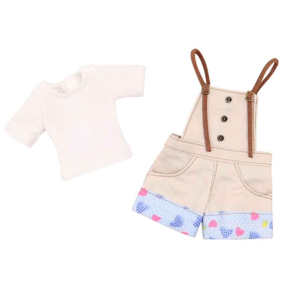 Dbs 1/6 blyth dukke isete dbs ledd kropp klær stropper jumpsuit shorts uformell stil: Klær g