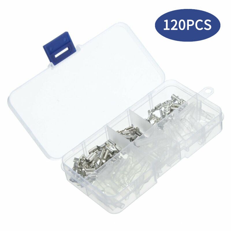 Multi-function crimping pliers set Wire stripper tool kit 120/270/300Pcs 2.8/4.8/6.3mm Male/Female Wire Spade Connectors