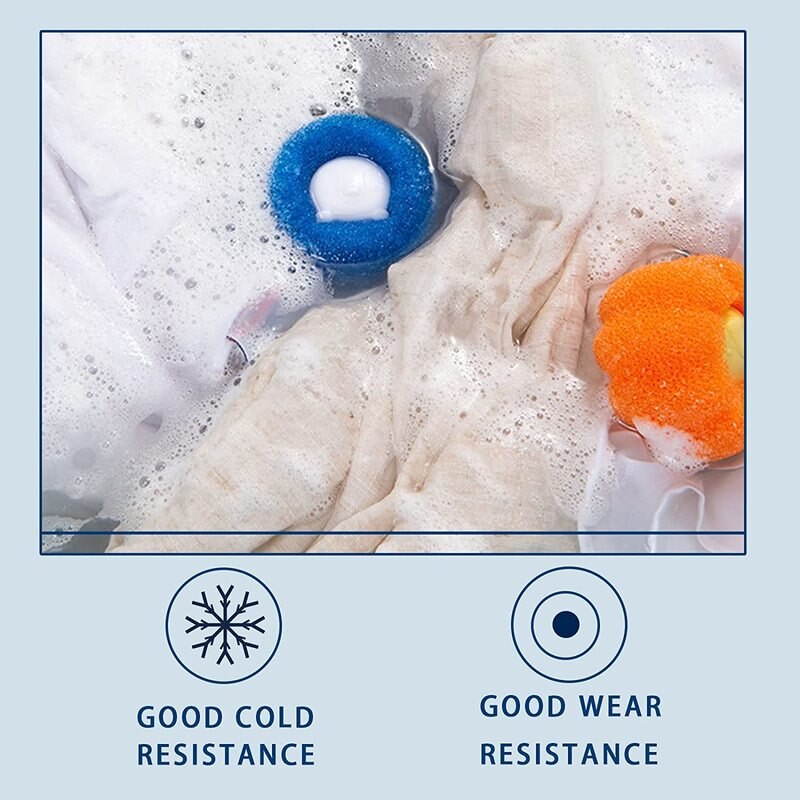 Spons Wasserij Bal Leuke Vorm Pu Spons Bal Decontaminatie Sticky Haar Anti-Kronkelende Was Bal Magie Was Bal