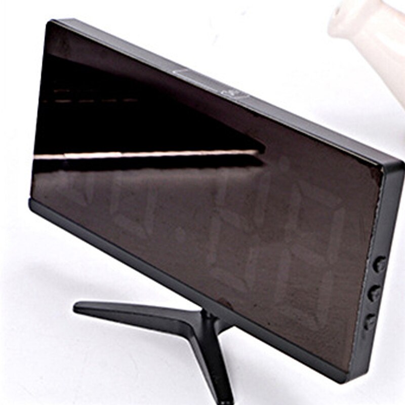 Digital Led Alarm Clock Mirror Usb Charging Port Multifunction Large Lcd Sn Table Clock