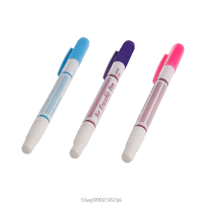 automatyczny znikający długopis woda kasowalna znacznik robić tkanin pióro znakowanie uwaga narzędzie tekstylne O10 20 Dropship