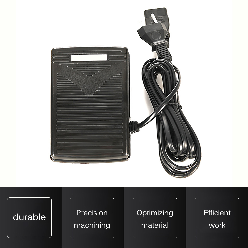 Moteur de pédale de Machine à coudre de prise de l'ue pour la Machine à coudre universelle avec des accessoires de couture de travail manuel de pédale de pied