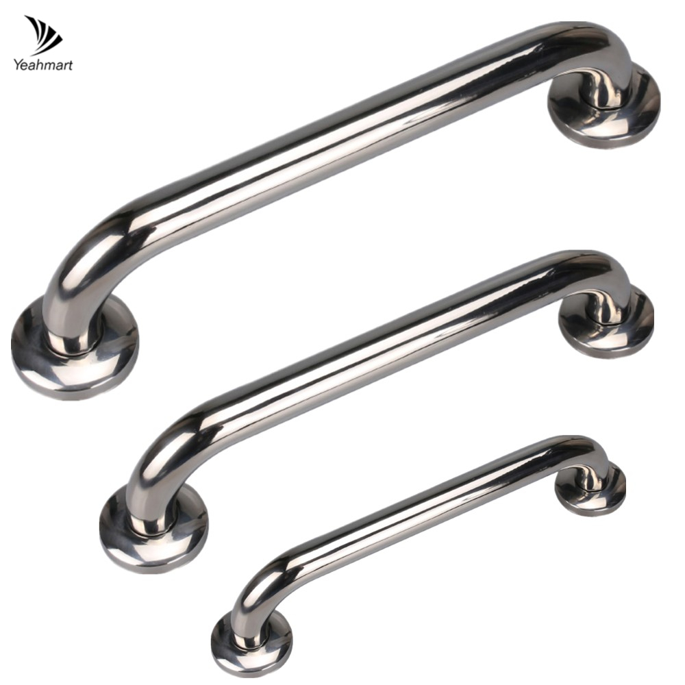 Stainless steel grab bar for bathtub and shower, barrier-free safety railings for the elderly and disabled, anti-slip handles, bathroom tools