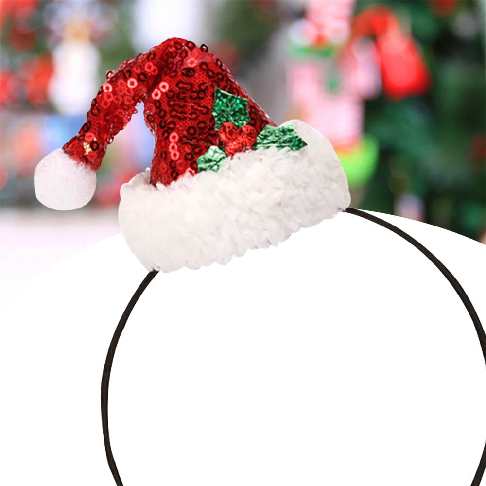 Kerst Hoofdbanden Kerstman Boom Elanden Gewei Hoofdband Kids Adult Hoofddeksels Rendieren Ornamenten Kerstversiering Partij Cosplay