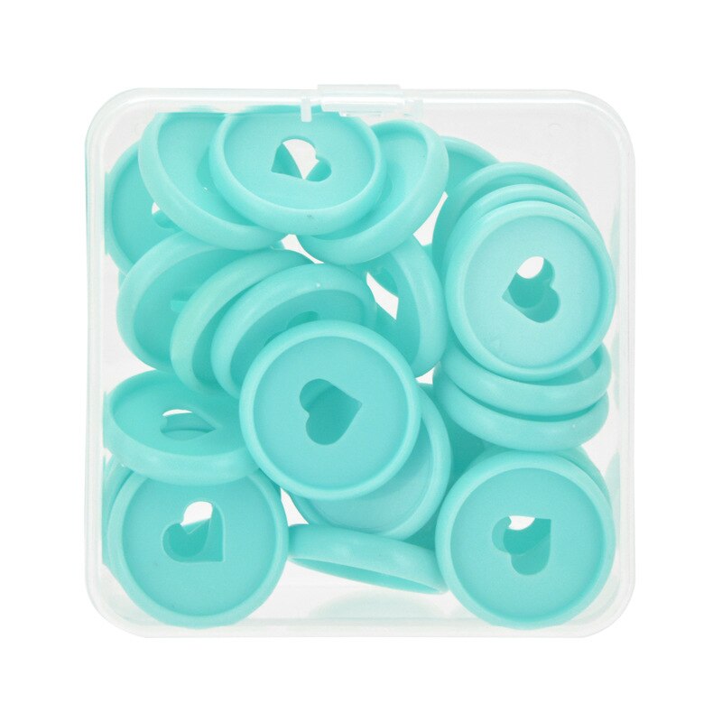 30 szt. Dyski rozszerzające 28mm wielokolorowe pierścienie wiążące do notebooków i planistów: 30 PCS light blue