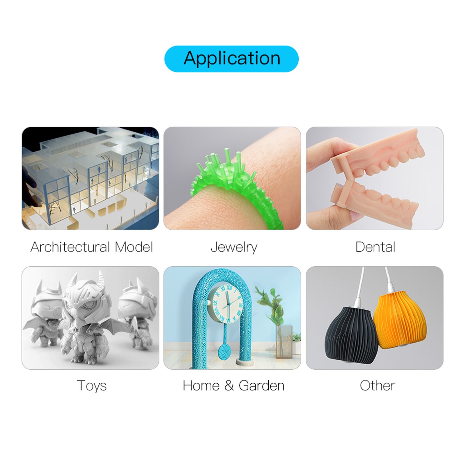 ANYCUBIC Photon 405nm UV Resin 500G/1L for Photon 3D Printer LCD UV Sensitive Liquid Printing Material Photosensitive Uv Resin