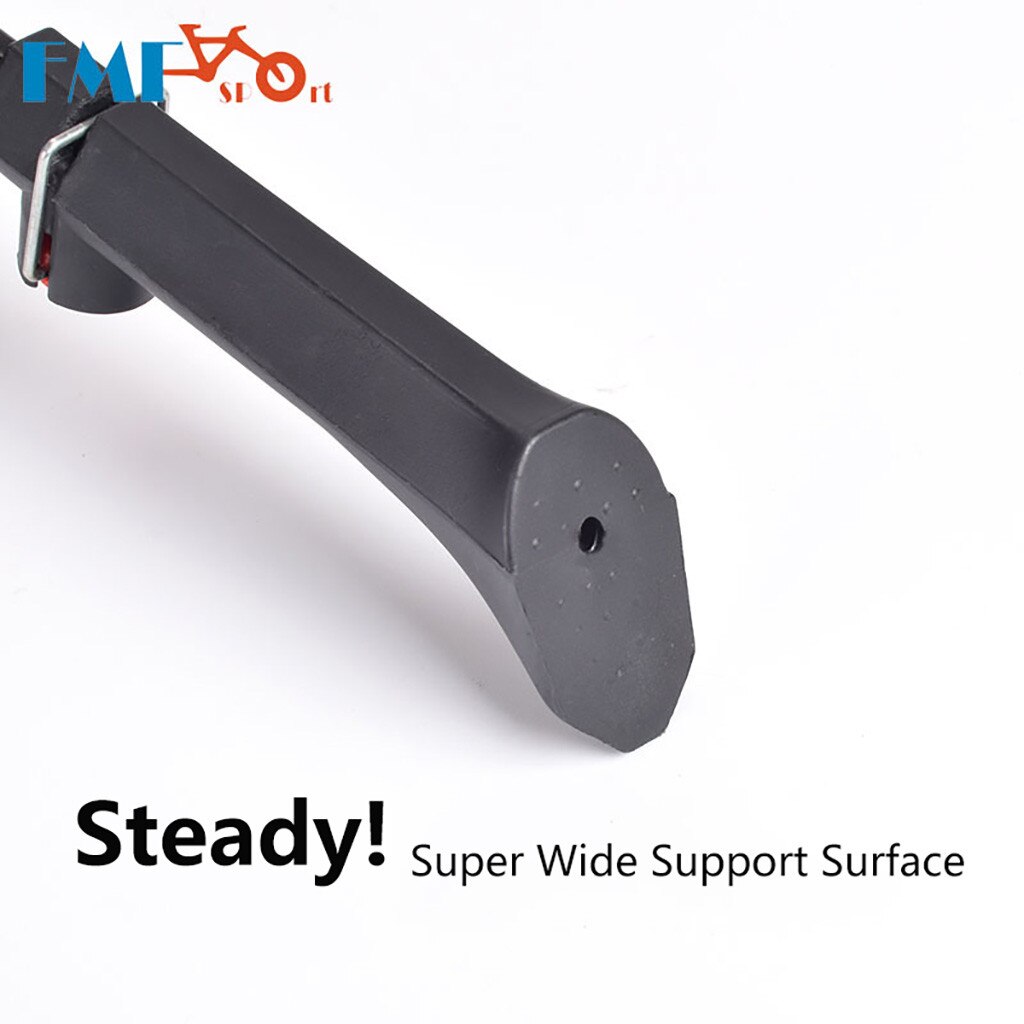 40# Bicycle Accessories Adjustable Bicycle Bike Stand Aluminum Foot Prop Side Kickstand Parking Rack Bicycle Parking Assistance