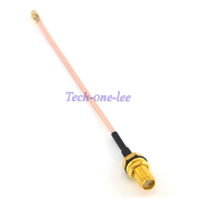 O-anel IPX/u. fl a SMA fêmea antepara Conector RG178 10 CM Pigtail cabo de Extensão Em Linha Reta