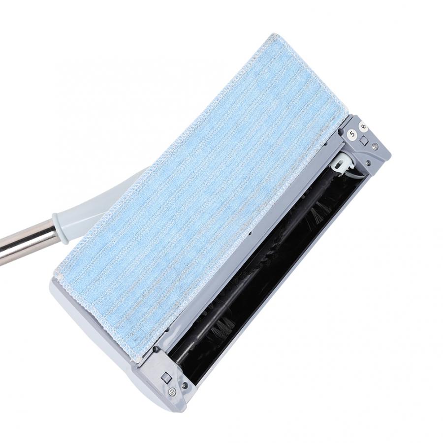 Balai électrique à main, balai sans fil rechargeable à 360 degrés, balai plat multifonctionnel pour le nettoyage des sols