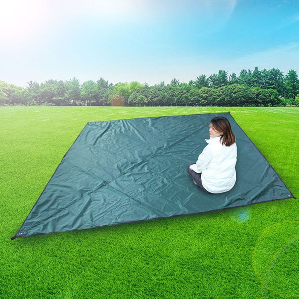 Awning Waterproof Tarp Outdoor Campingammock UV-Resistant Sun Shade Canopy Garden Canopy Awning Fly Beach SunTarpaulin