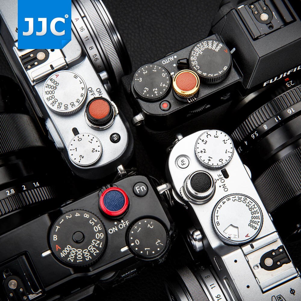 deluxe kamerautløserknapp metall til fujifilm  x100v x -t4 xt30 ii xt20 xt10 xt3 xt2 xpro 2 x100f x100t sony  rx1r rx10iv