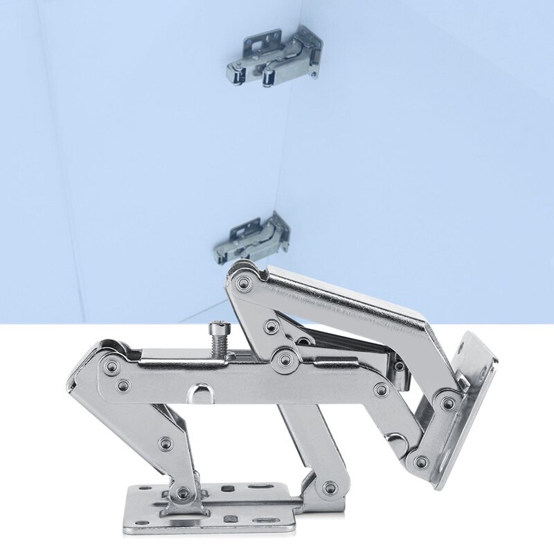 2 Stuks 170 Graden Hydraulische Scharnier, Demping Hydraulische Scharnier Zachte Trage Dicht Voor Dikke Meubels Kast Deuren Panelen