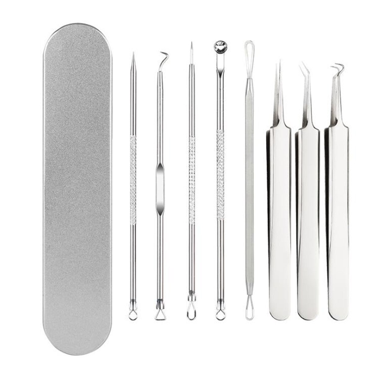 8X Blackhead Whitehead Pimple Spot Comedone Acne Extractor Remover Blemish Tool