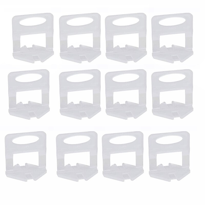 400Pcs Tile Leveling System Clips 1.5mm DIY Tiles Leveler Spacers Tile Leveling System for Ceramic Tile