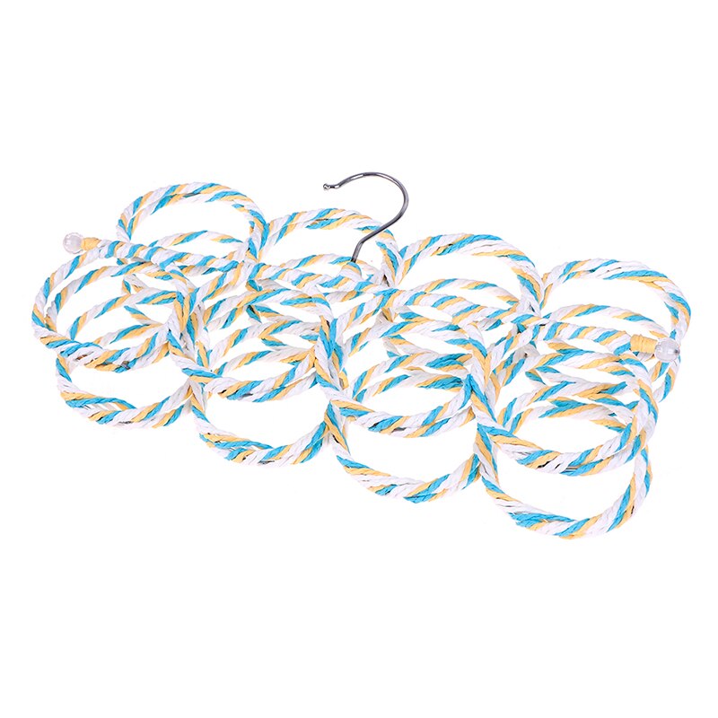 9/20/28 trous multifonction écharpe cintre Multi foulards affichage accrocher cravates ceinture organiser cercle stockage support écharpe anneau cadre