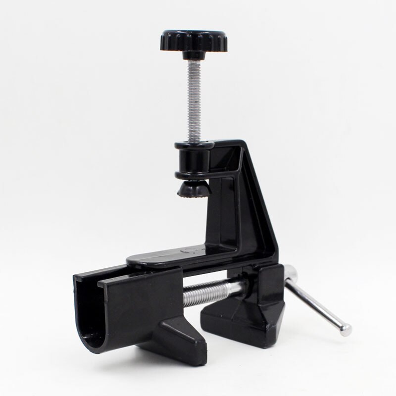 Torno fixo de liga de alumínio 45mm, ferramenta preta de reparo fixo para faça você mesmo