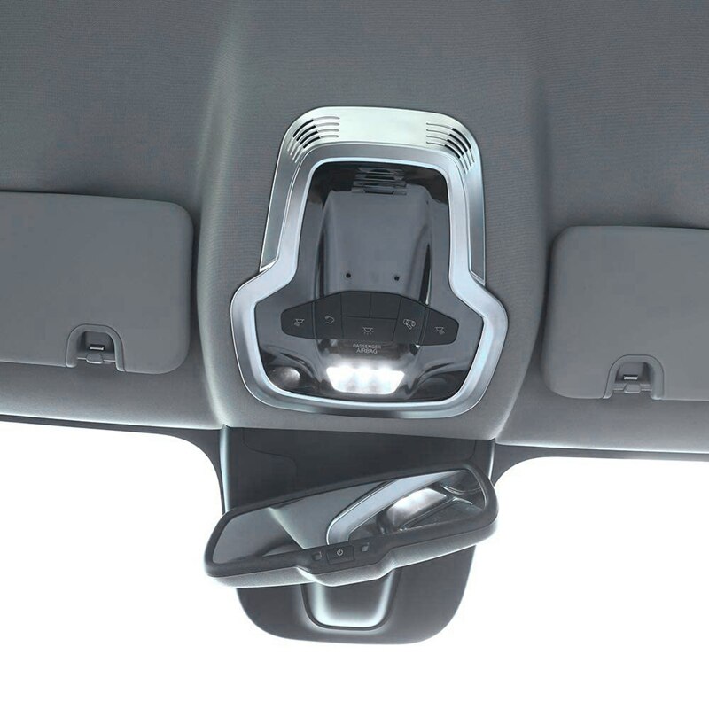 Lámpara de lectura frontal Interior para techo, moldura de cubierta de marco, accesorios para Alfa Romeo Giulia Stelvio
