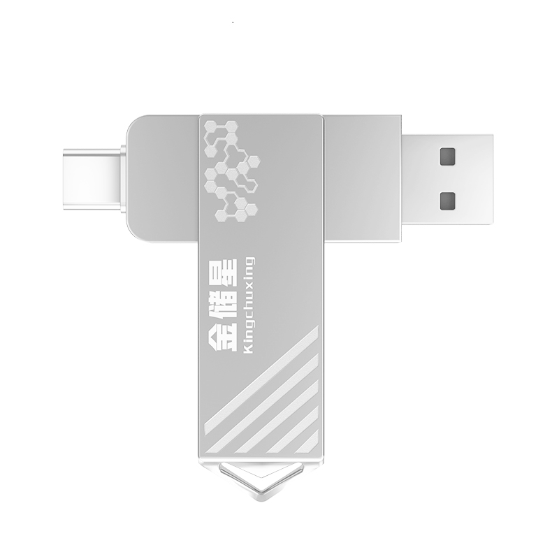 High Speed Solid State USB Drive 1TB Mobile Phone Hard Drive Type-C Dual Interface Mobile Computer Large Capacity USB Drive 512G: GRAY / 512GB