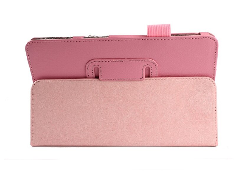 Zachte leren tablethoes voor samsung galaxy tab 3 7.0 t211 t210 sm-t210 7 ": Roze