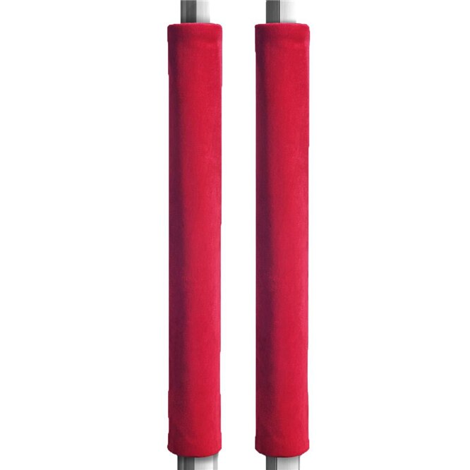 Hoogwaardige 2 stuks keukenapparaat handgreep afdekking decor vlekken deur koelkast koelkast oven slipweerstand 40*12cm: Rood