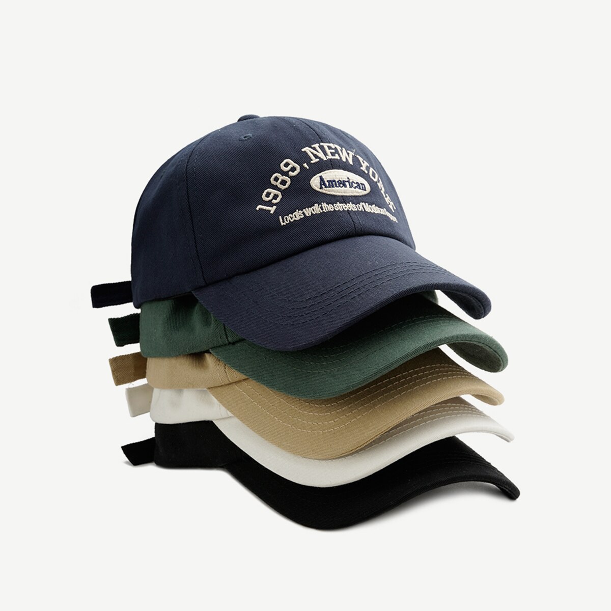 IL KEPS – casquette de Baseball brodée pour hommes et femmes, chapeau de soleil Kpop en coton, style Hip-Hop, York, BQM267
