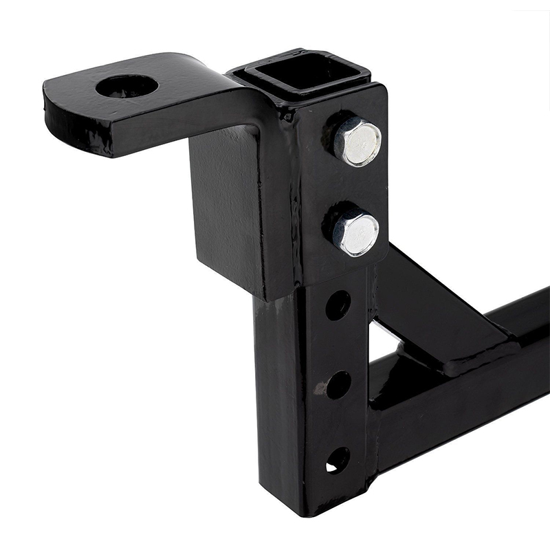 10&quot; Adjustable Trailer Down Steel Hitch Ball Mount Bar for 2&quot; Receiver RV Tow Parts Car Camper Accessories Caravan