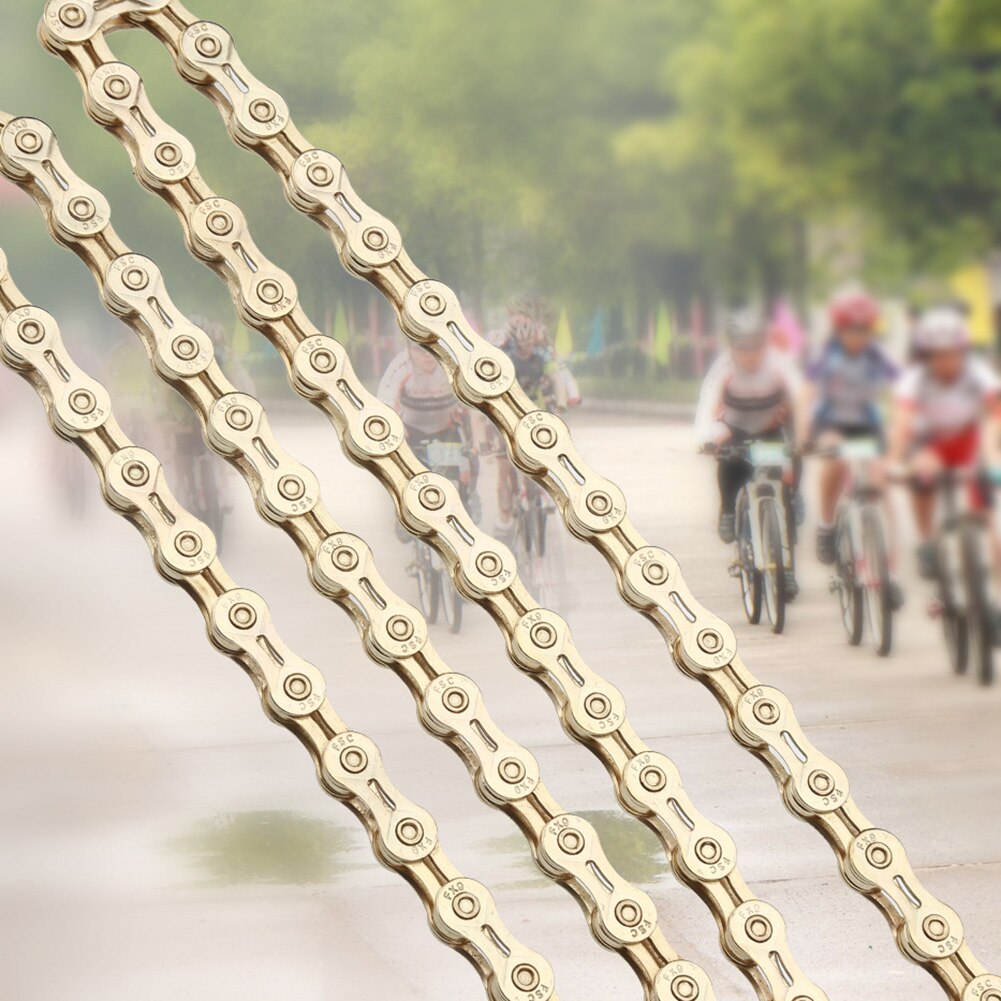 Mtb terrengsykkel sykkel sykling 10 hastighet 116 uthult stålkjede variabel hastighet kjede hul variabel hastighet kjede