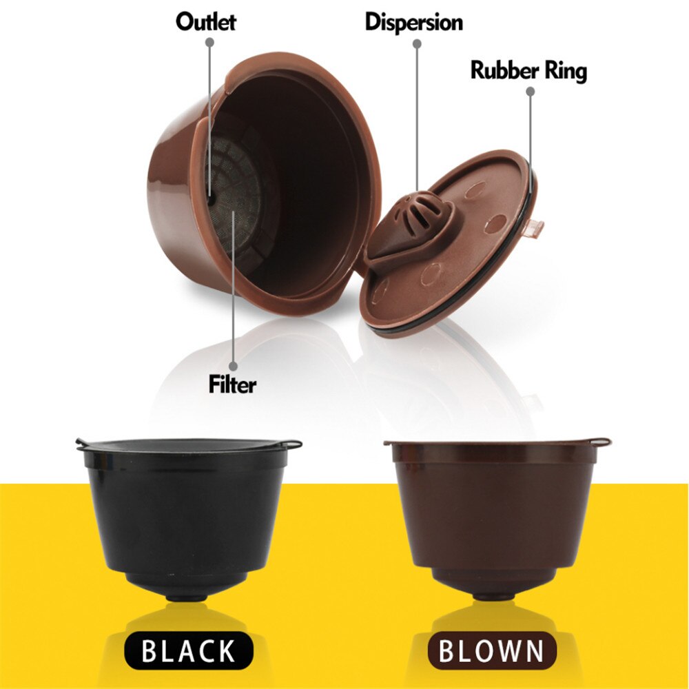 Uudelleen käytettävät täytettävät kapselit nescafe-kapselit capsula dolce gusto koneet keitin nespresso kahvikapseli kapselit kuppi cafeteira