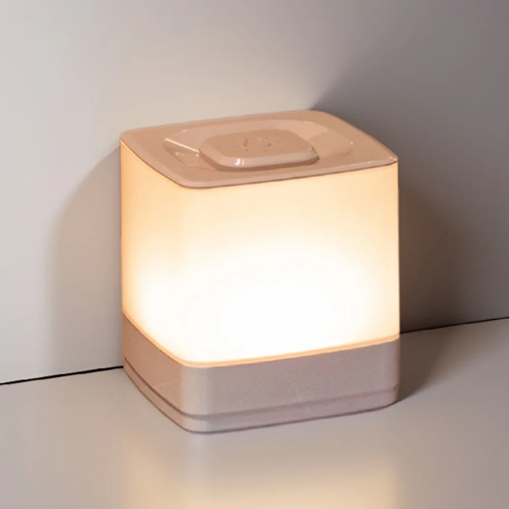 Lampe de chevet LED à commande tactile, Rechargeable, lumière douce, lumière ambiante chaude, compagnon de sommeil Portable pour la Relaxation: Default Title