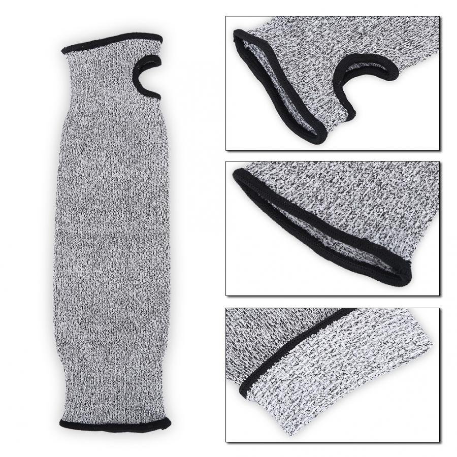 1Pc Niveau 5 Hppe Cut Resistant Anti-Lek Werk Bescherming Arm Sleeve Cover Hoge Temperatuur Weerstand Arm Guard veiligheid Handschoen