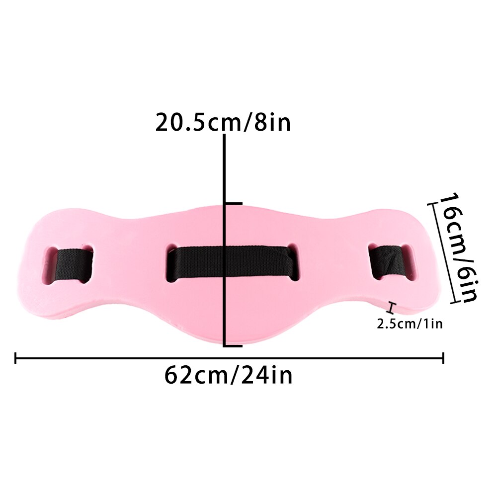 Adjustable Swim Training Aid Belt Safety Back Fish Shaped Swimming Floating Waistband Protector Aid Waist Learn to Swim board