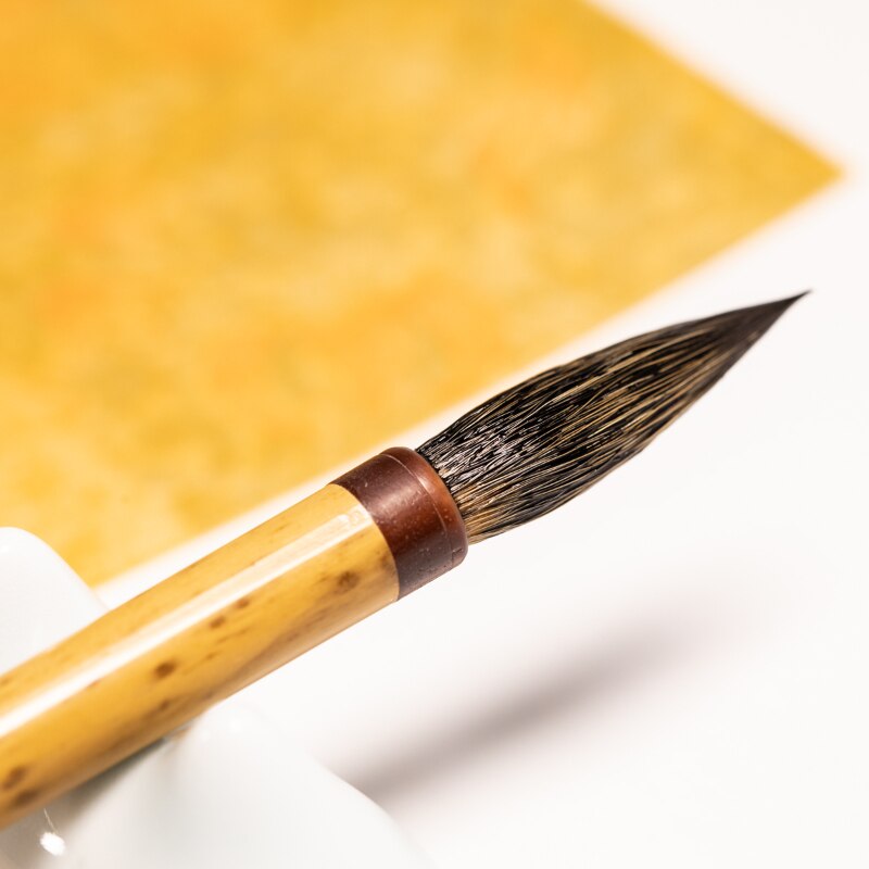 Wezel Haar Borstel Ouyang Xun Reguliere Script Wolf Haar Borstel Running Script Chinese Kalligrafie Schrijven Borstel Schilderij Borstels