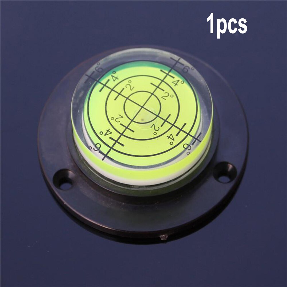 2pcs 30mm Horizontal Bubble Level High Precision Environmental Bulls Eye Spirit Level Round Bubble Mini Circular Measuring Kit