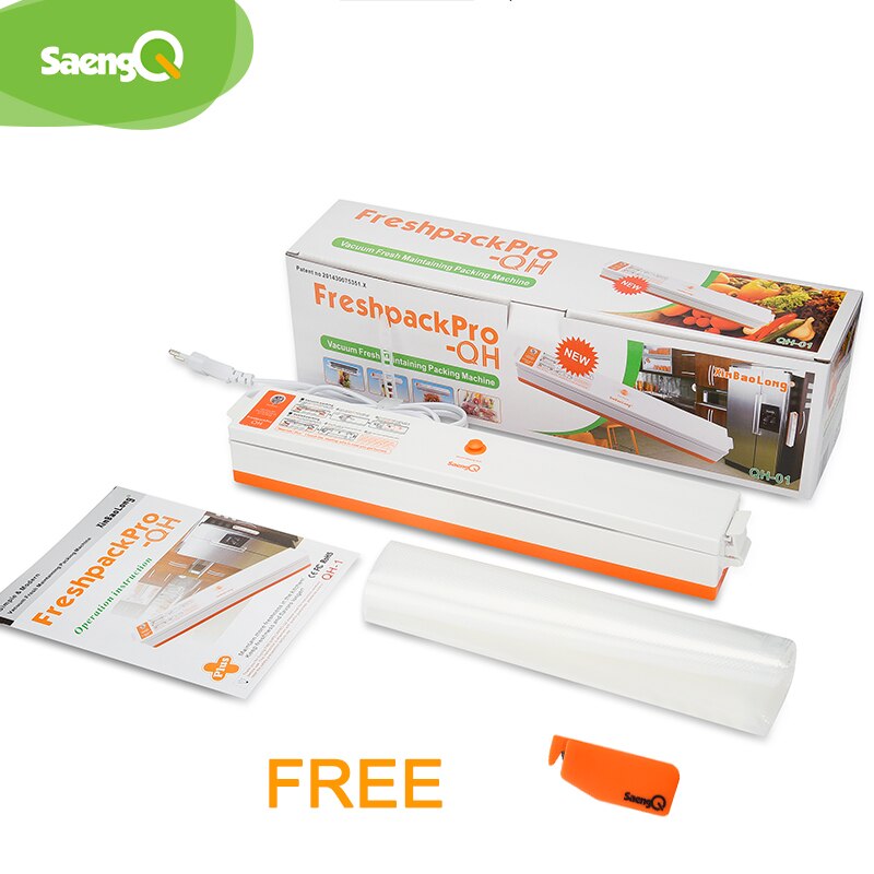 Electric Food Vacuum Sealer Packaging Machine For Home Kitchen Including 15pcs Food Saver Bags Commercial Vacuum Sealing Sealer