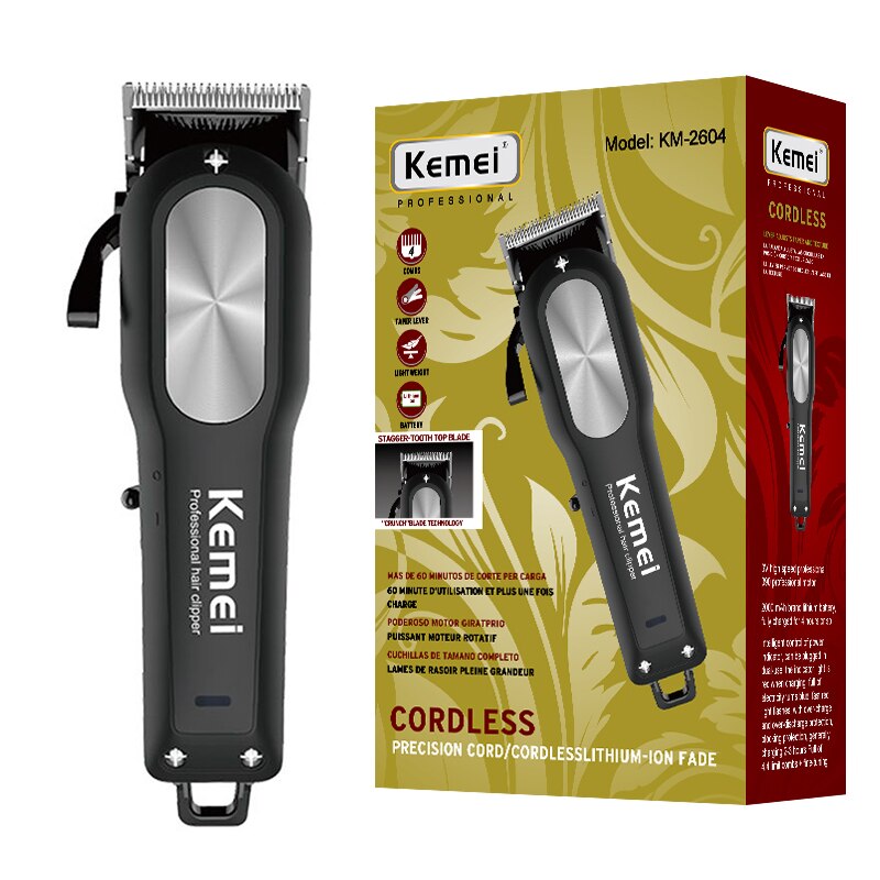 Precision hair clipper balding electric fade hair cutting machine haircut cord cordless beard hair trimmer for men