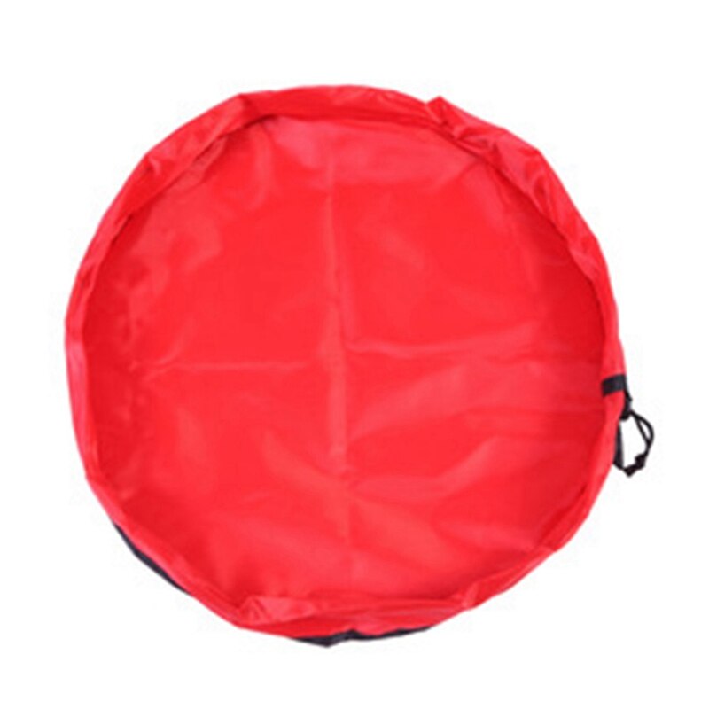 50cm oxford baby legemåtte børn kravlemåtte børn tæpper tæpper babylegetøj opbevaringstaske legetøjspose rund opbevaringstaske: Legetøj 9673rd