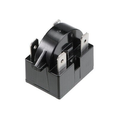 Refrigerator PTC Starter Relay 33 Ohm 1 Pin +Compressor Overload Protector 1/2HP