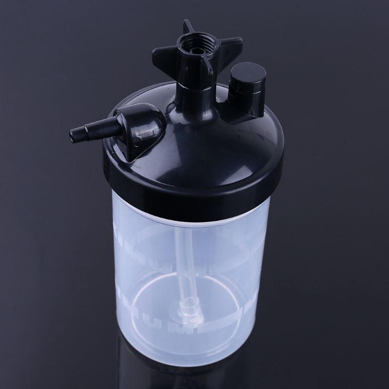 Humidifier Water Bottle for Oxygen Concentrator Oxygen Bubbler Bottle Tubing Connector Elbow for Oxygen Concentrator Oxygen