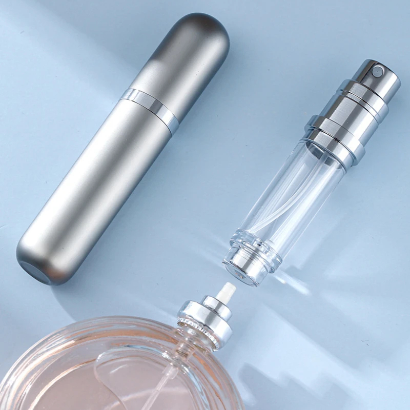 5 ml hervulbare mini-parfumfles, draagbare cosmetische fles, spuitfles, verstuiver, spuitcontainer, hervulbare reisflessen