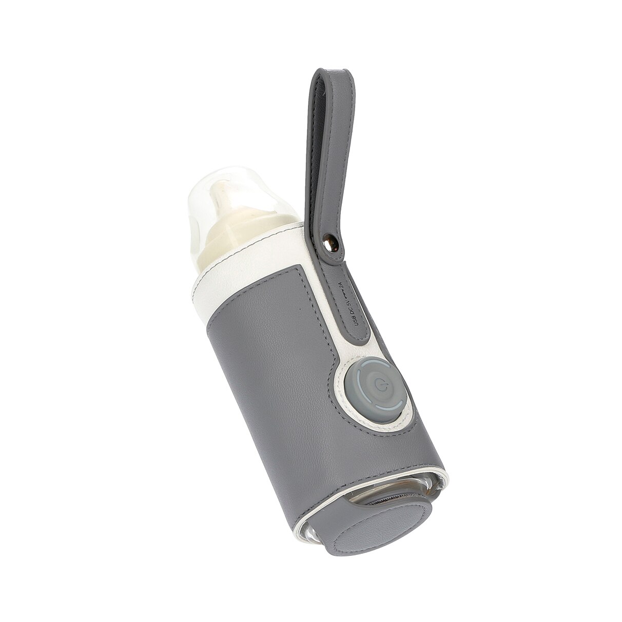 Sac chauffe-biberon USB pour bébé, sac thermostatique Portable pour voyage en plein air: GRAY