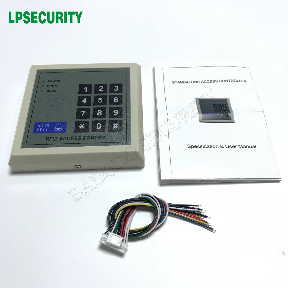 DC12V Access control Keypad EM RFID 125KHz ID card... – Vicedeal