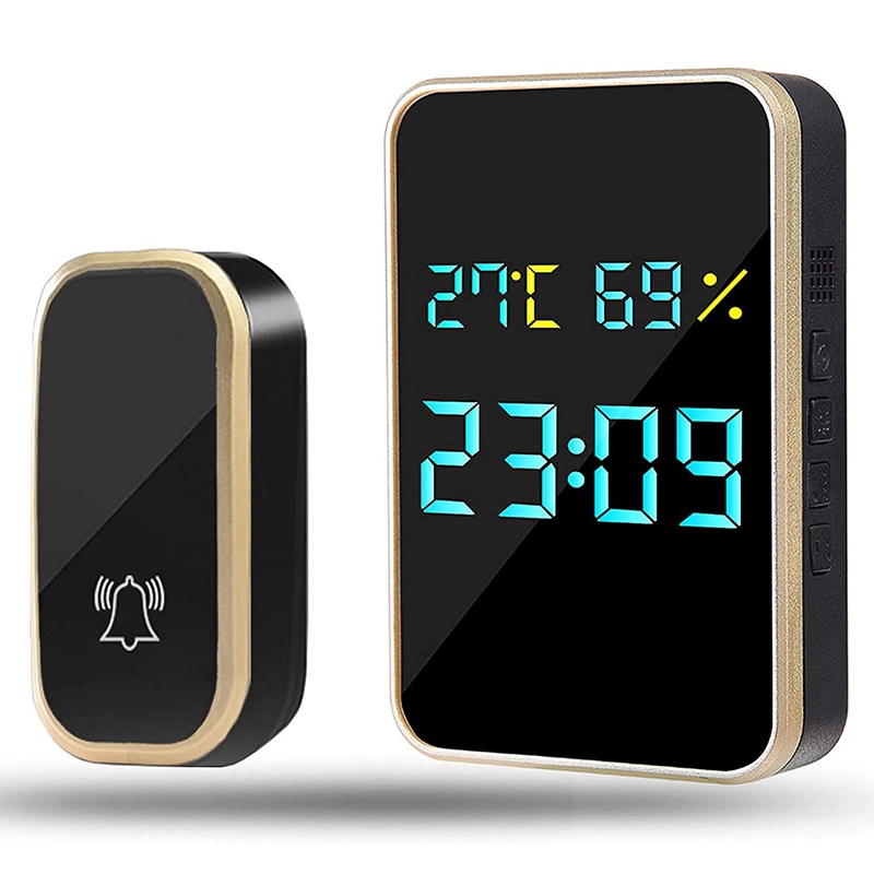 Wireless Doorbell Ring Doorbell Smart Welcome Door... – Grandado - View #3