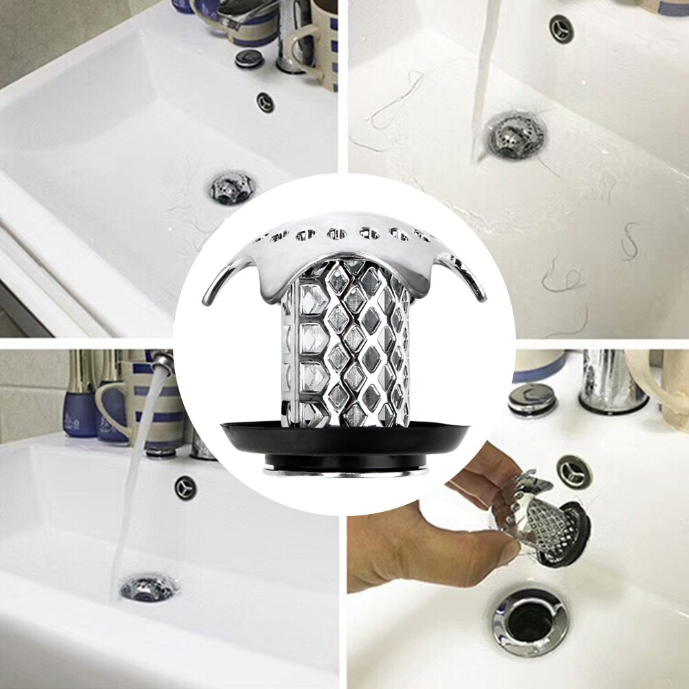 Douche Drain Haar Catcher Voorkomt Haar Van Verstopping Bad Plug Douche Sink Drain Cover Sink Filter Gadgets