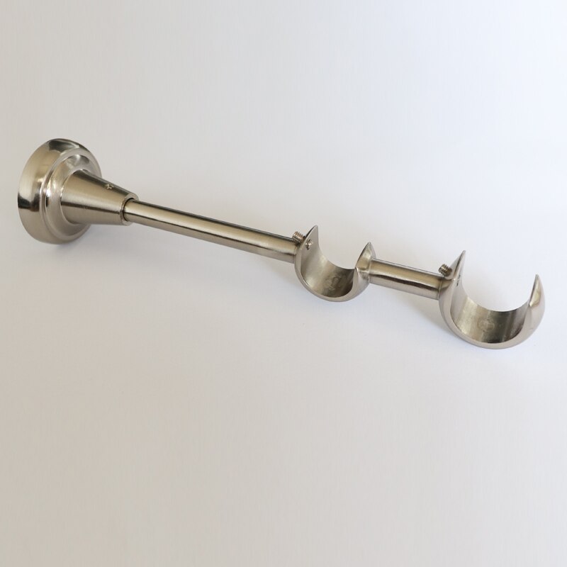 2 st  d20/25mm gardinstång dekorativ windsor dubbelfäste 13.5cm/6cm ,  gardintillbehör fäste för fönsterdekoration