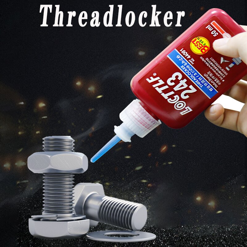50ml locttlf 243 Screw Glue Thread Locking Agent Anaerobic Adhesive 277 222 262 242 Glue Oil Resistance Fast Curing