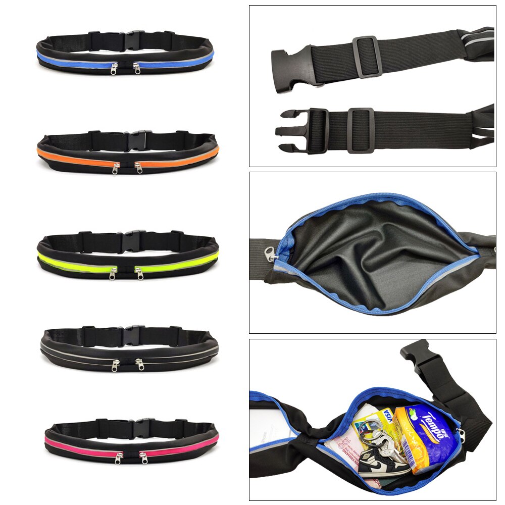 Sporttas Running Heuptas Riem Pocket Jogging Draagbare Waterdichte Fietsen Bum Heuptas Mannen Vrouwen Reizen Sport Pouch