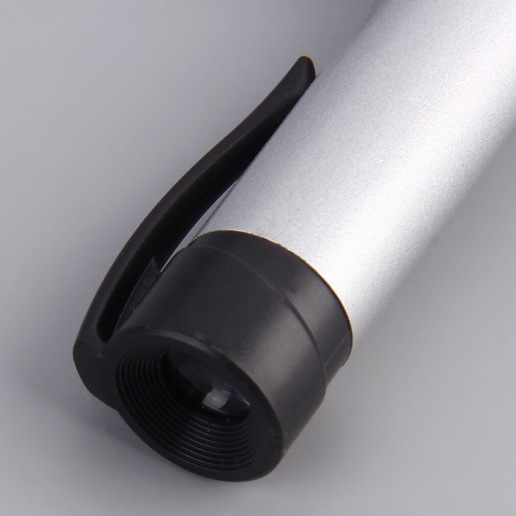 60X Reading Function Pen Microscope Loupe Magnifier Silver Exquisitely Durable Gorgeous