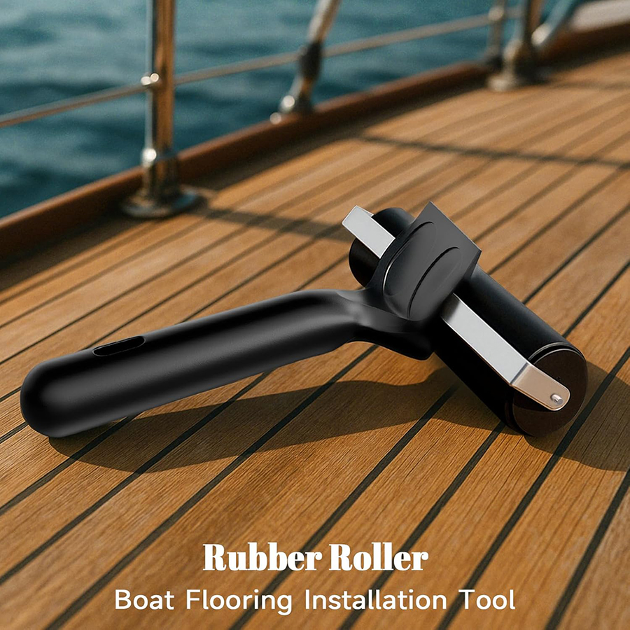 Rouleau en caoutchouc pour Installation de sol, 10cm, rouleau de colle Brayer, installation de sol de bateau, gravure, peinture, estampage, papier peint