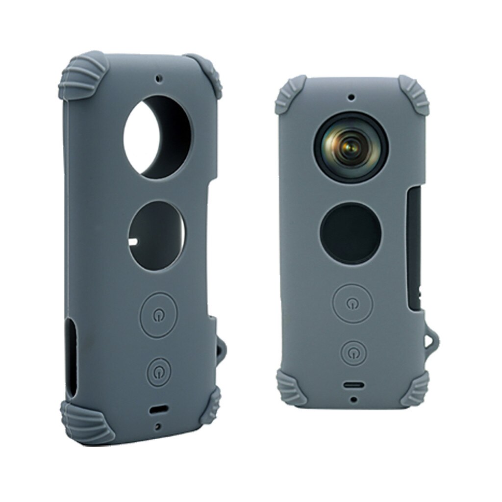 Siliconen Beschermhoes voor Insta 360 EEN X Bescherming Anti-Kras Cover Case voor insta Actie Camera Accessoires: GY